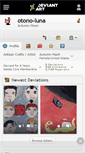 Mobile Screenshot of otono-luna.deviantart.com