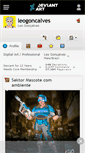 Mobile Screenshot of leogoncalves.deviantart.com