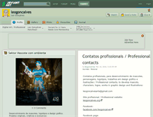 Tablet Screenshot of leogoncalves.deviantart.com