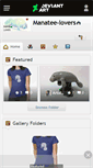 Mobile Screenshot of manatee-lovers.deviantart.com