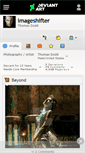 Mobile Screenshot of imageshifter.deviantart.com