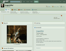 Tablet Screenshot of imageshifter.deviantart.com