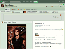 Tablet Screenshot of okami-rayne.deviantart.com