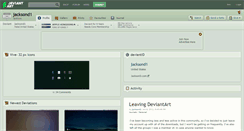 Desktop Screenshot of jacksond1.deviantart.com