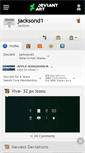 Mobile Screenshot of jacksond1.deviantart.com