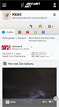 Mobile Screenshot of kkini.deviantart.com