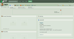 Desktop Screenshot of kageta.deviantart.com