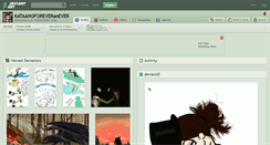 Desktop Screenshot of kataangforeveranever.deviantart.com