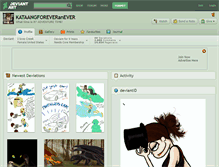 Tablet Screenshot of kataangforeveranever.deviantart.com