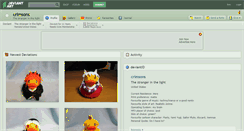 Desktop Screenshot of crimsons.deviantart.com