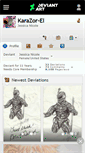 Mobile Screenshot of karazor-el.deviantart.com