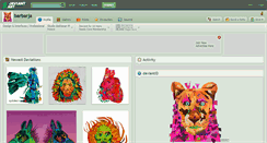 Desktop Screenshot of barbarja.deviantart.com