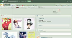 Desktop Screenshot of evilfishy45.deviantart.com