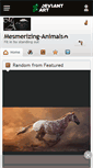 Mobile Screenshot of mesmerizing-animals.deviantart.com