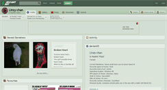 Desktop Screenshot of linzy-chan.deviantart.com