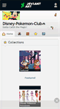 Mobile Screenshot of disney-pokemon-club.deviantart.com
