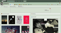 Desktop Screenshot of dreamon72.deviantart.com
