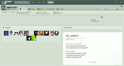 Desktop Screenshot of pigeon-girl.deviantart.com