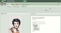 Desktop Screenshot of noapc.deviantart.com