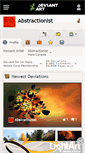 Mobile Screenshot of abstractionist.deviantart.com