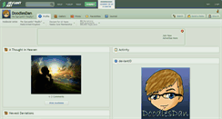 Desktop Screenshot of doodlesdan.deviantart.com