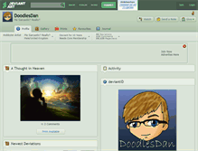 Tablet Screenshot of doodlesdan.deviantart.com
