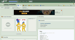 Desktop Screenshot of cartoon-manipulator.deviantart.com
