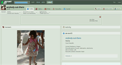 Desktop Screenshot of anybody-out-there.deviantart.com
