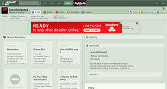 Desktop Screenshot of loverdefeated.deviantart.com