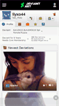 Mobile Screenshot of ilyxo44.deviantart.com