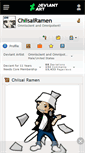 Mobile Screenshot of chiisairamen.deviantart.com
