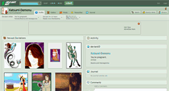 Desktop Screenshot of katsumi-demonu.deviantart.com