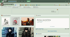 Desktop Screenshot of mariadelosangeles.deviantart.com
