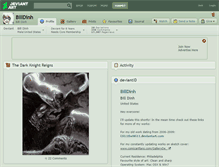 Tablet Screenshot of billdinh.deviantart.com