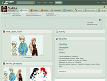 Tablet Screenshot of cid-pilot.deviantart.com