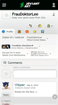 Mobile Screenshot of fraudoktorlee.deviantart.com