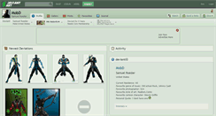 Desktop Screenshot of mobd.deviantart.com