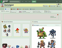 Tablet Screenshot of neoriceisgood.deviantart.com
