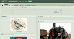 Desktop Screenshot of czajka.deviantart.com