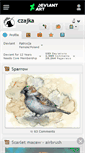 Mobile Screenshot of czajka.deviantart.com