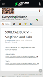Mobile Screenshot of everythingtekken.deviantart.com