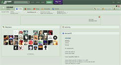 Desktop Screenshot of mintair.deviantart.com