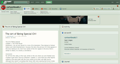 Desktop Screenshot of cartoonfanatic1.deviantart.com