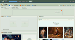 Desktop Screenshot of dx-bx.deviantart.com