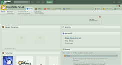 Desktop Screenshot of free-points-for-all.deviantart.com