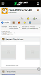 Mobile Screenshot of free-points-for-all.deviantart.com