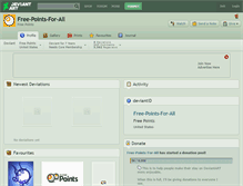 Tablet Screenshot of free-points-for-all.deviantart.com