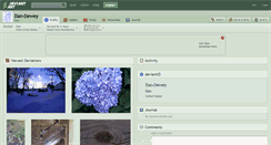 Desktop Screenshot of dan-dewey.deviantart.com