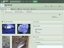 Tablet Screenshot of dan-dewey.deviantart.com