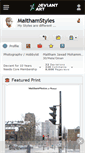 Mobile Screenshot of maithamstyles.deviantart.com